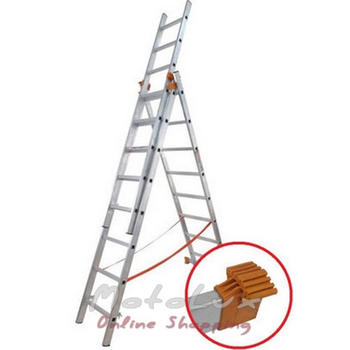 Univerzálny rebrík 3х8 Budfix 01408