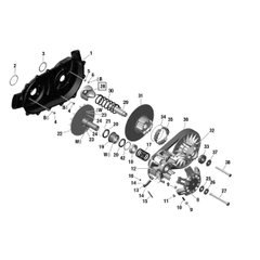 CVT crown Driven Pulley Cam for Can-Am Outlander