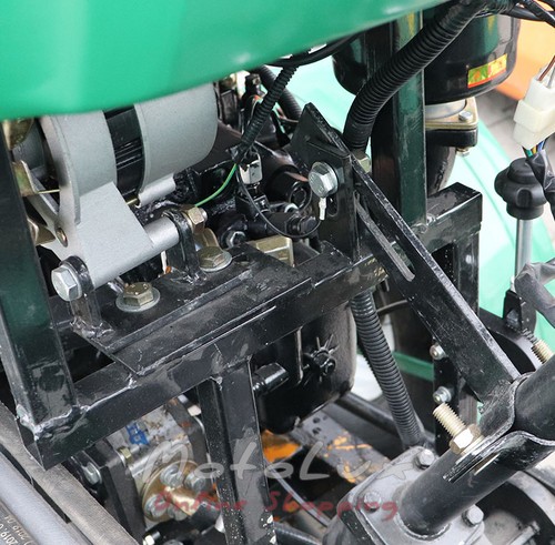 Мототрактор Lider T25 New, колеса 9.5/16-6.00/12, 18 л.с. + фреза