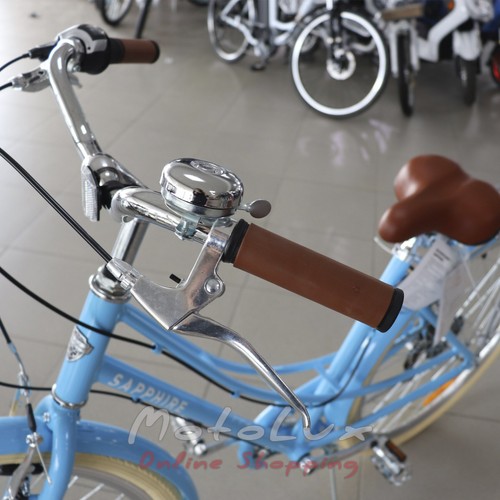 Mestský bicykelDorozhnik Sapphire, kolesá 28, rám 19, 2020, baby blue