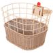 Basket Green Cycle GCB-13-1 steel with quick-detachable take-out fastening 1 '', beige