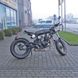 Motocykel Skymoto Diesel 200 Cafe Racer, čierna mat