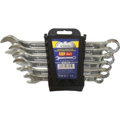 Combination wrench set Steel 24040, 6 pcs