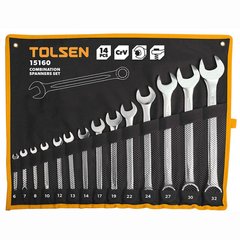 Set of Combination Wrenches in Case Tolsen 15160