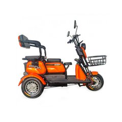 Three-wheel electric scooter Fada Bulli FDET 063LA-60, orange