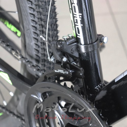 Горный велосипед Benetti Grande DD, колеса 29, рама 18, 2020, black n green