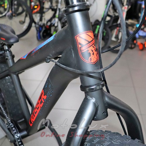 Велосипед Crosser Fat Bike, колеса 24, рама 13, black