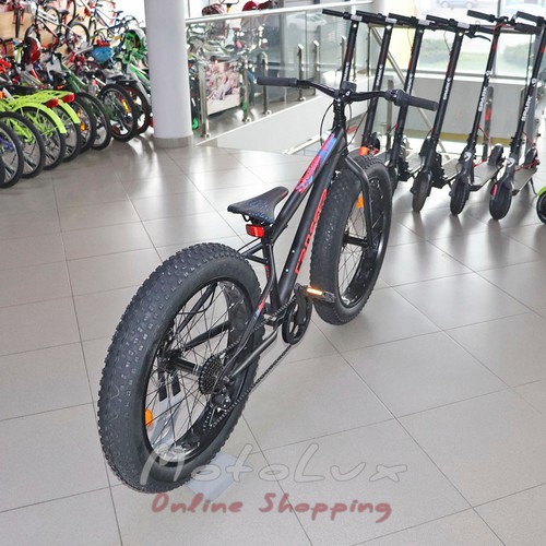 Велосипед Crosser Fat Bike, колеса 24, рама 13, black