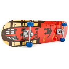 Skateboard Zelart HB210 assembled, multi-colored