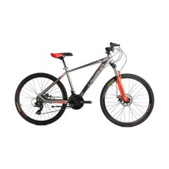 Bicykel Crosser Solo, kolesá 26, rám 17, červený