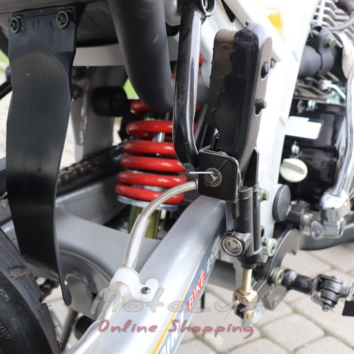 Motorcycle Hornet Dakar Pro 250 Motard, white