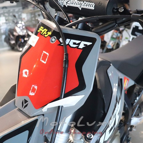 Мотоцикл YCF Bigy Factory 190D, черный с красным