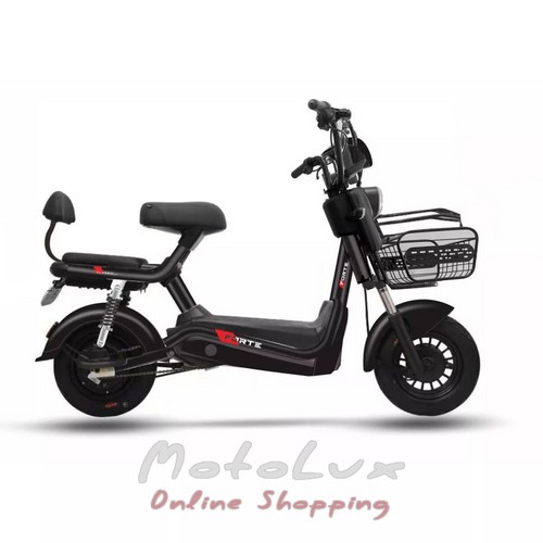 Forte WN500 battery scooter, black