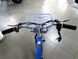 Electric bicycle Alisa X, wheel 24, 350 W, 48 V, blue