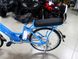 Electric bicycle Alisa X, wheel 24, 350 W, 48 V, blue