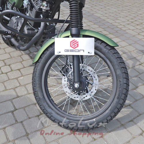 Geon Unit S200 motorkerékpár, zöld, 2023