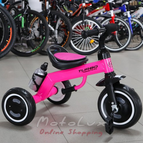 Триколісний велосипед Turbotrike M 3648-M-1, pink