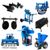 Hinged equipment for mini agricultural machinery
