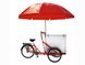 Триколісний велосипед з термобоксом Vega Riksha-2, колесо 26/24, red