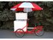 Tricycle thermo box Vega Riksha-2, wheel 26/24, red