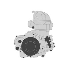 Двигун в зборі Geon W150D - X-Pit/X-Ride 150cc (Електростартер, КПП-5, олійне охолодження)