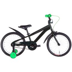 Детский велосипед Formula 18 Wild, рама 9 ST, green n black, 2022