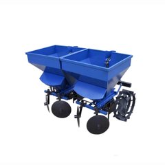 Two-Row Potato Planter for Mototractor with Fertilizer Spreader KC14