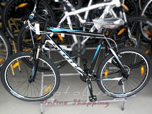Hegyikerékpár Scott Aspect 680, 26", keret XL, black n blue