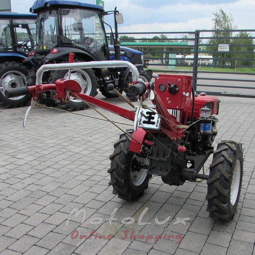 Diesel Walk-Behind Tractor Forte MD 81E, Electric Starter, 8 HP