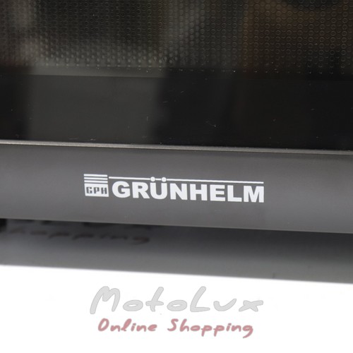 Мікрохвильова піч Grunhelm 23 MX823-B, 23 л, 800 Вт, 11 рівнів потужності, чорна