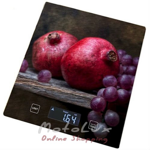 Kitchen Scales Grunhelm KES-1PGA, Pomegranate