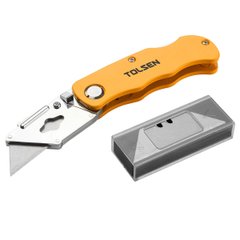 Folding knife Tolsen 30007, SK5, aluminum