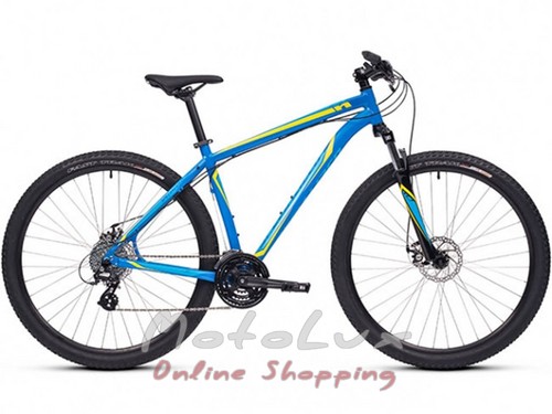Mountain bicycle Specialized HR Disk, wheels 29, frame S, neon blu n cyant n yellow