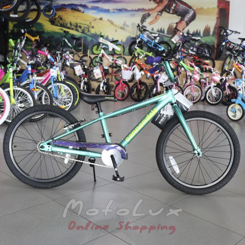Дитячий велосипед Cannondale Kids Trail SS Girls, колеса 20, рама 16, 2020, turqoise