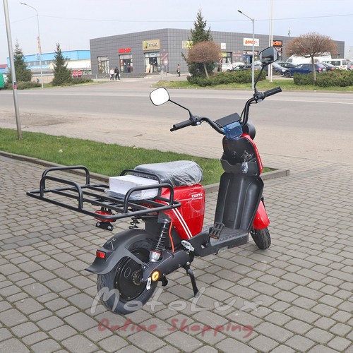 Велоскутер акумуляторний Forte RZ500, 500W, червоний