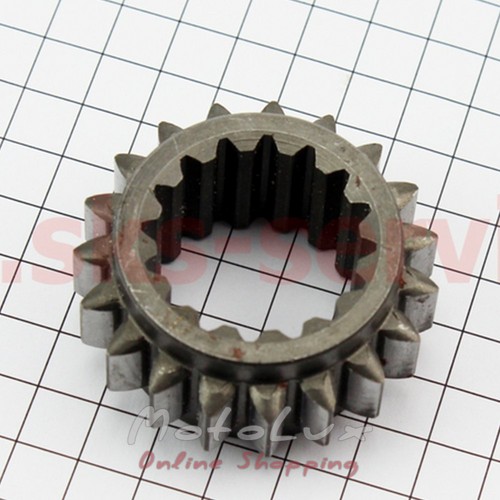 Gear shaft of a primary shaft of the check point Z = 16/19 Jinma 200/204/240/244 (160.37.130-1)