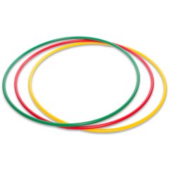 One-piece gymnastic plastic hoop SP Planeta, diameter 75 cm