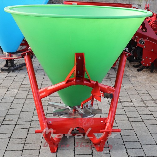 Rozhadzovač hnojív Jar-Met 400 l, plastový, green
