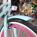 Дорожній велосипед Neuzer Sunset, колеса 26, рама 17, бірюзовий-рожевий