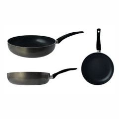 Frying pan with lid Gusto GT 2100 28 4, XYLAN coating, 280x56 mm
