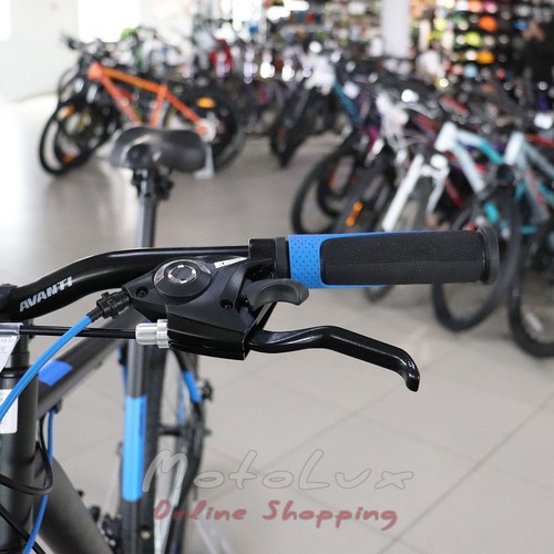 Гірський велосипед 29ER Avanti Sprinter, рама 21, black n gray n blue, 2021