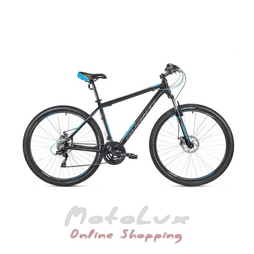 Horský bicykel 29ER Avanti Sprinter, rám 21, čierna n šedá n modrá, 2021