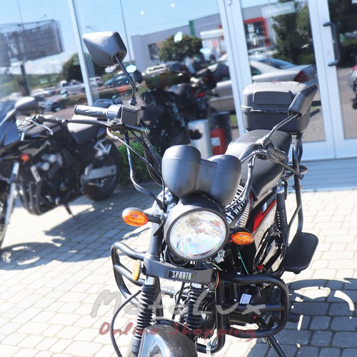 Moped Soul Sparta Lux 125 CC, black