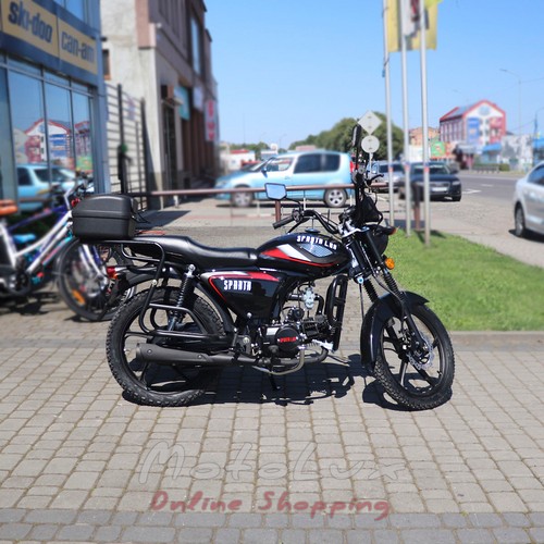 Moped Soul Sparta Lux 125 CC, fekete