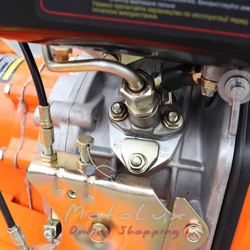 Motorový kultivátor Forte 1050S, 6.5 HP, koleso 8, oranžový