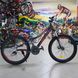 Teenage bicycle Benetti Forte DD, wheel 24, frame 13, 2019, black n red