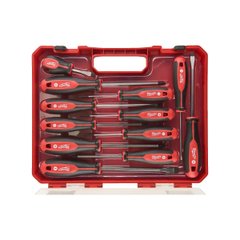 A set of magnetic screwdrivers with a three-sided handle Milwaukee, 12 items