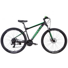 Гірський велосипед Formula F-1, колеса 29, рама 18.5, black n green, 2021