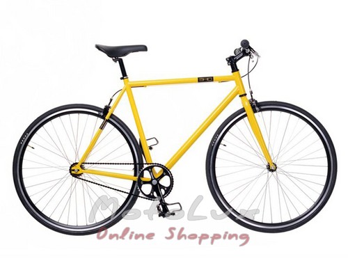 Highway bicycle Neuzer Skid, wheels 28, frame 16, yellow