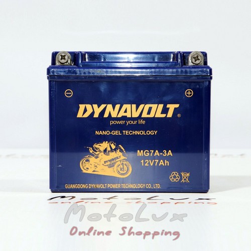 Акумулятор Dynavolt MG7-А 136/76/130